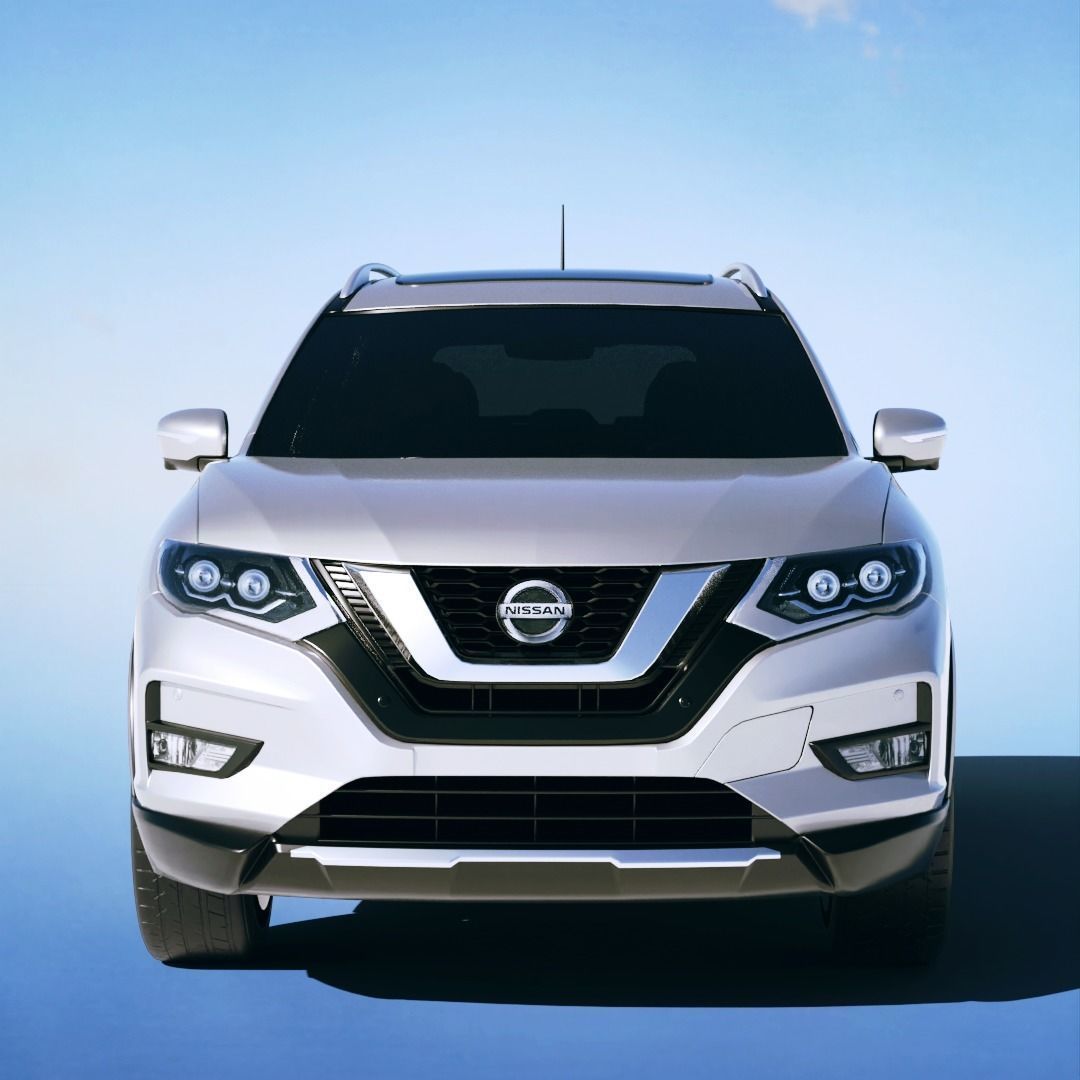 Nissan X Trail 2020 Low-poly 3D model_4