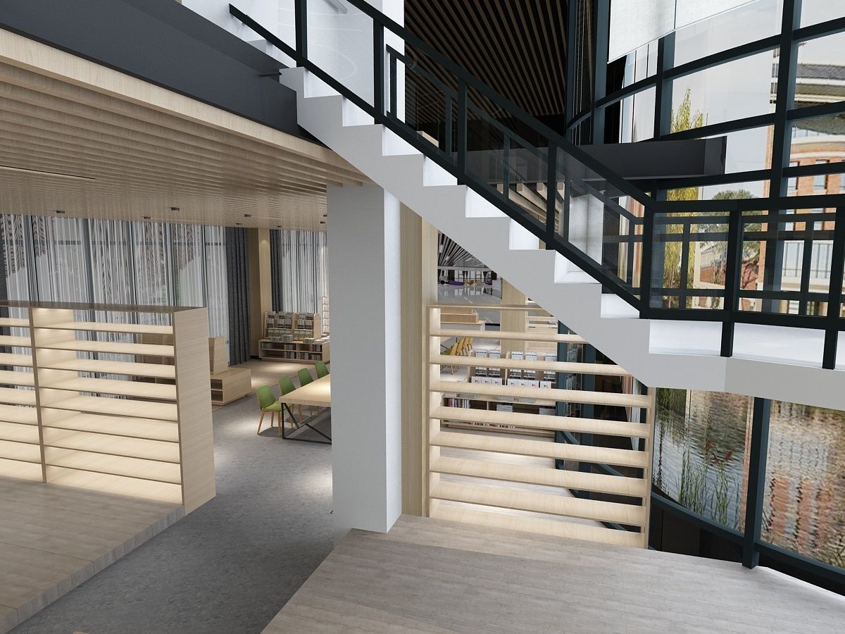 Library 2 3D model_8