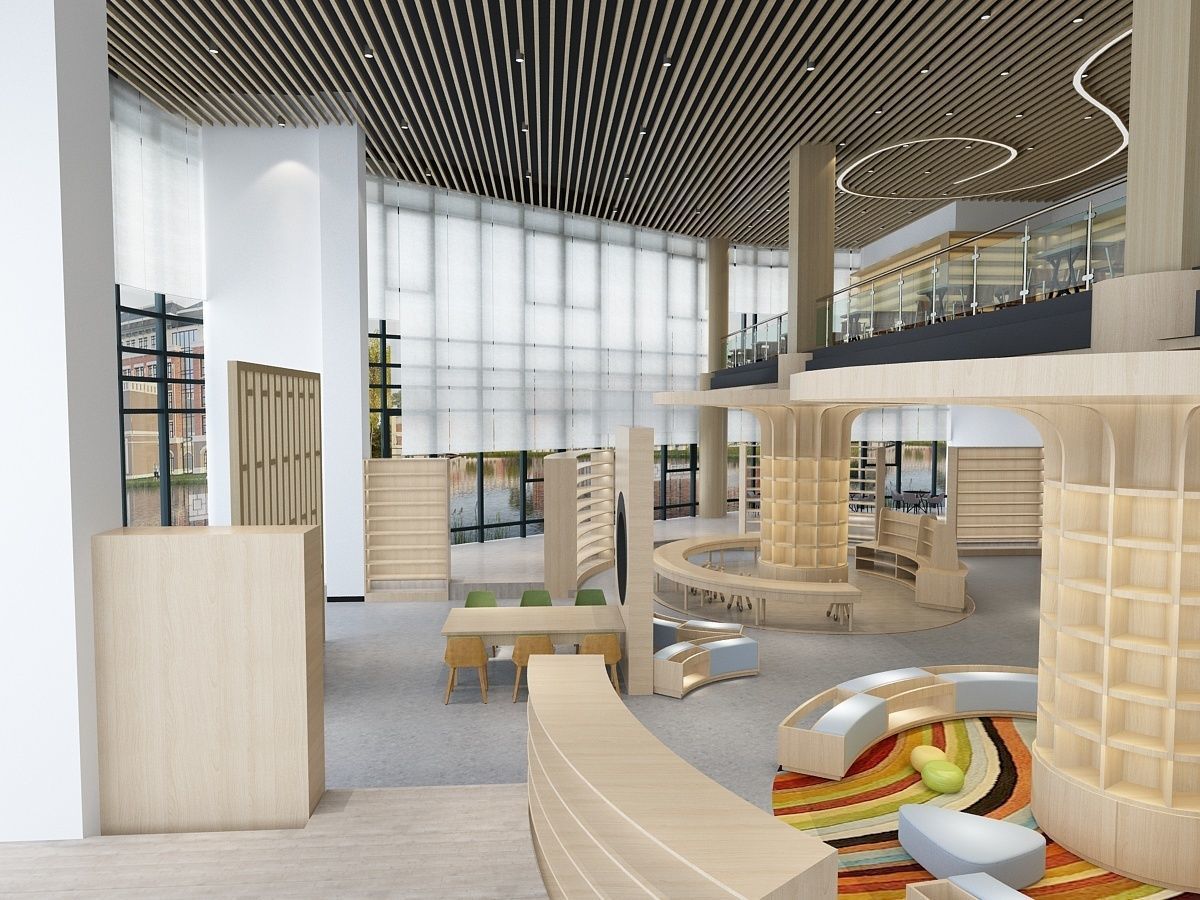 Library 2 3D model_6