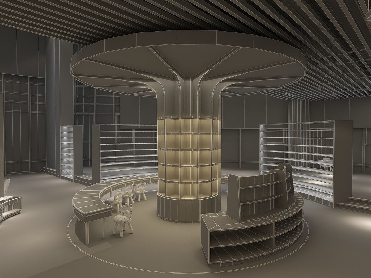 Library 2 3D model_17