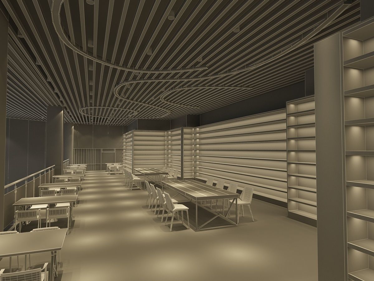 Library 2 3D model_23