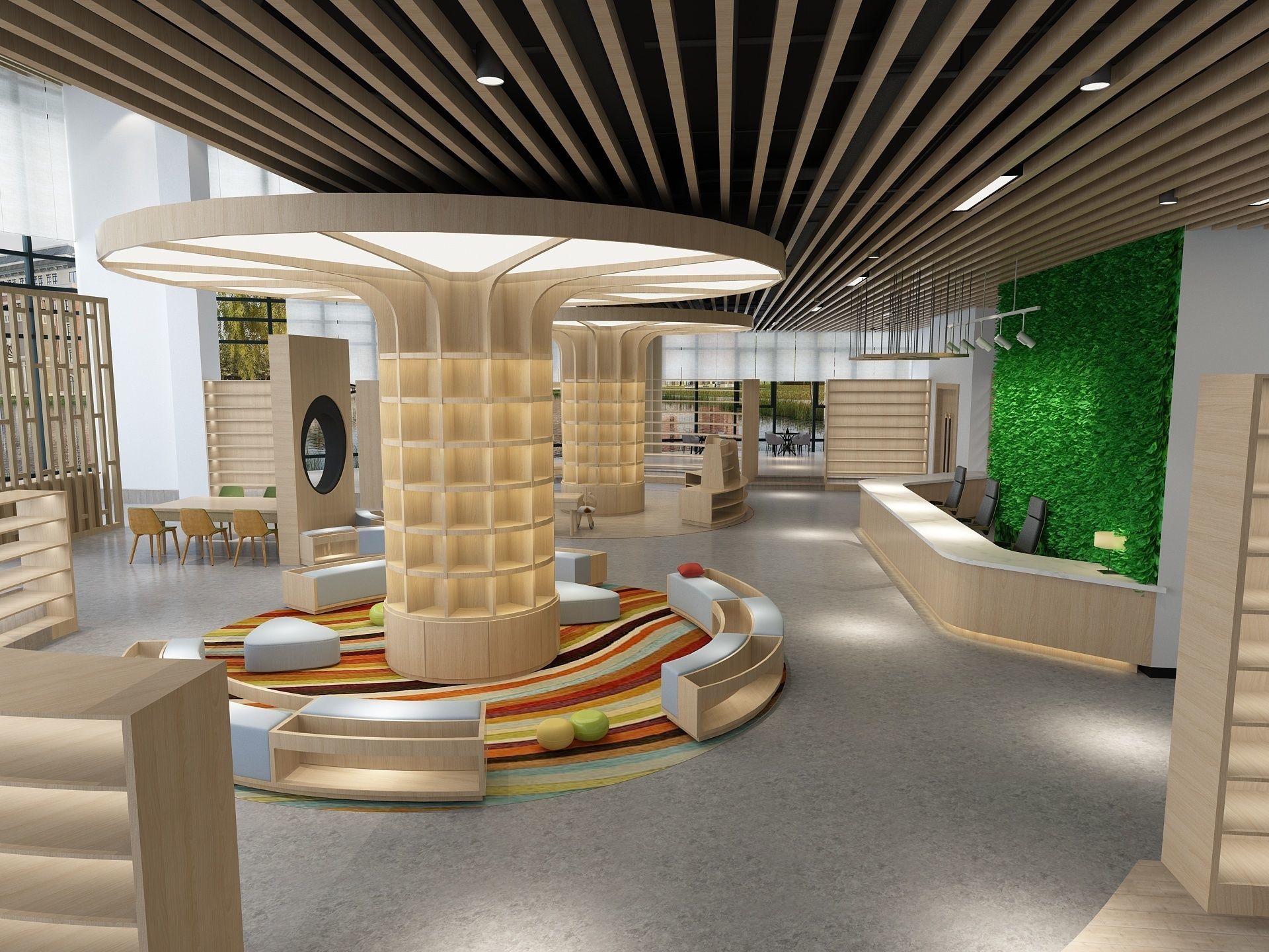 Library 2 3D model_2