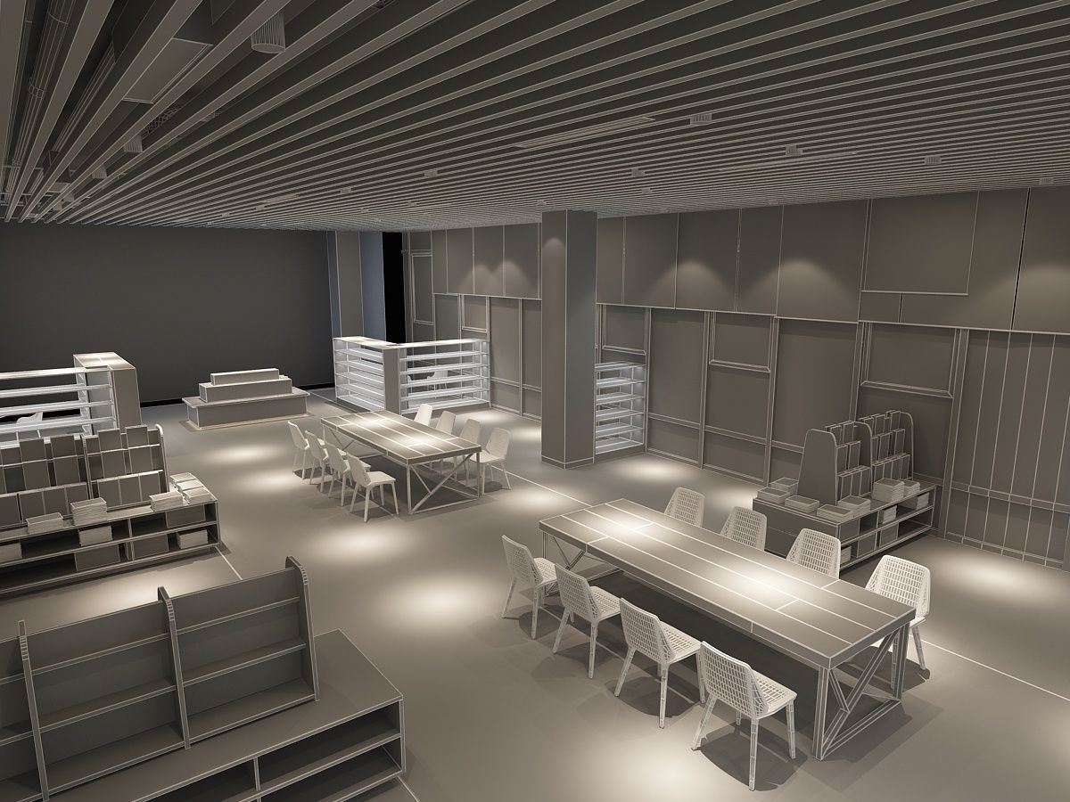 Library 2 3D model_22