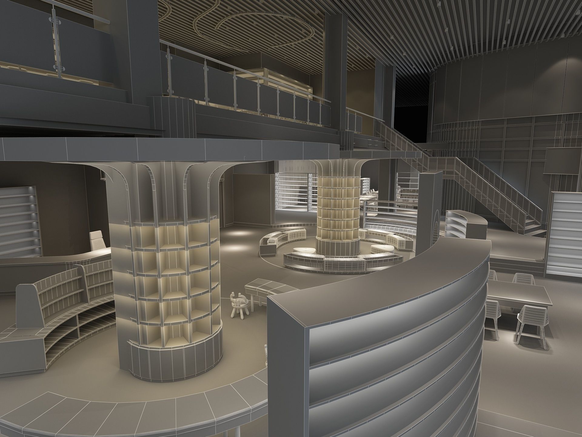 Library 2 3D model_15