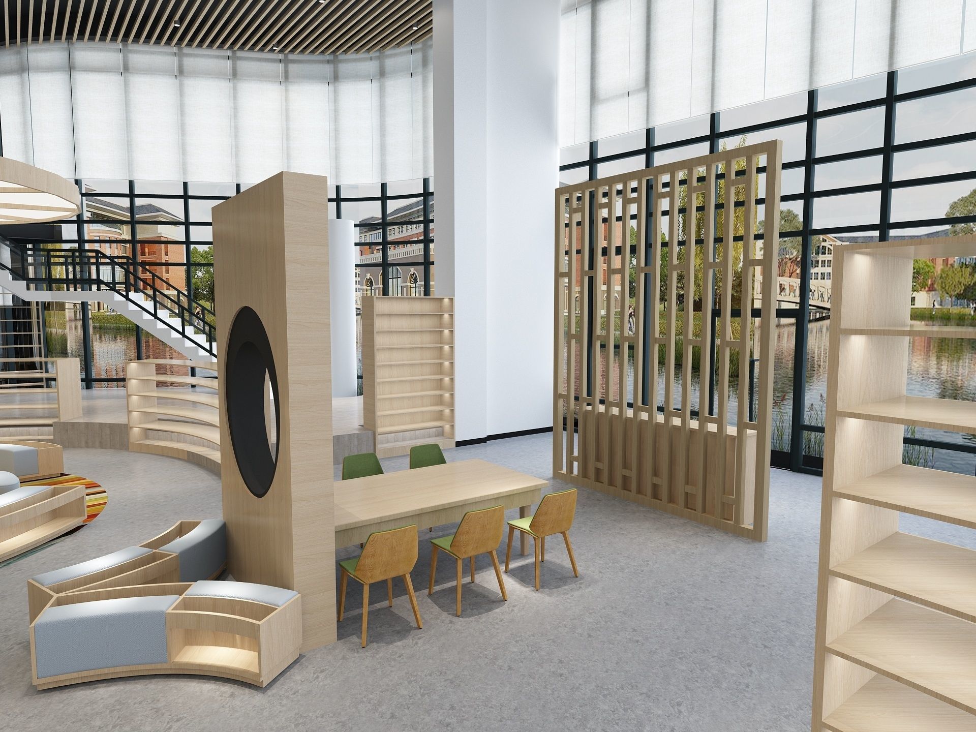 Library 2 3D model_4