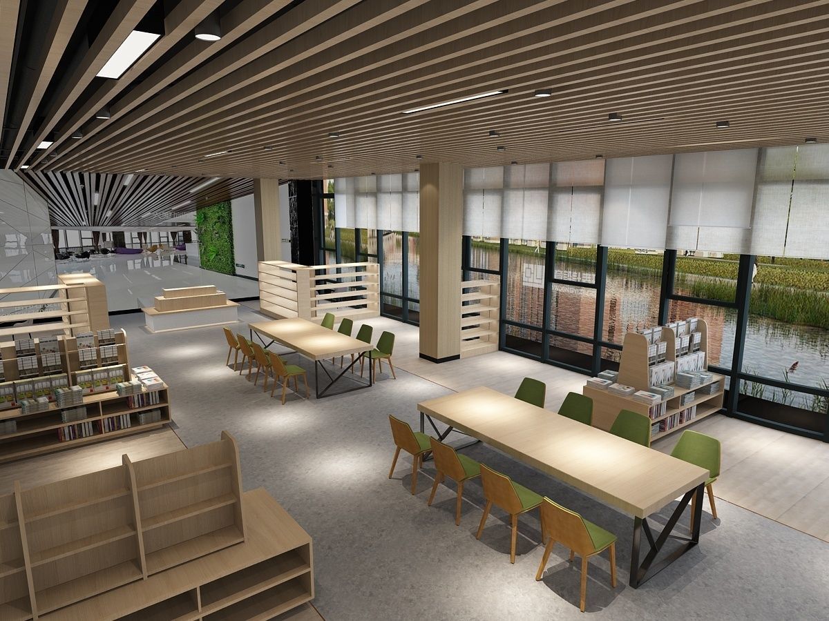 Library 2 3D model_9