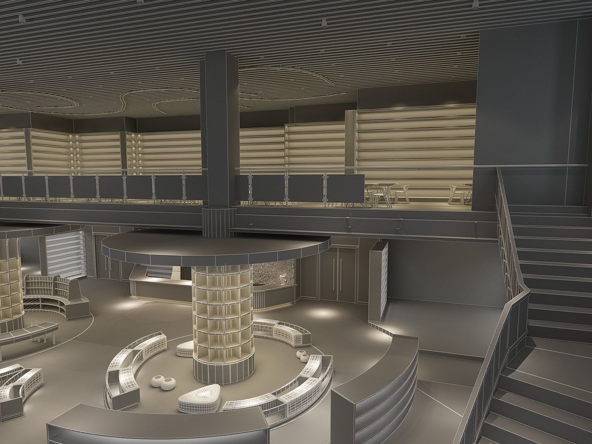 Library 2 3D model_21