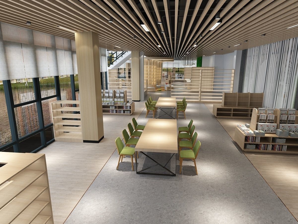 Library 2 3D model_10