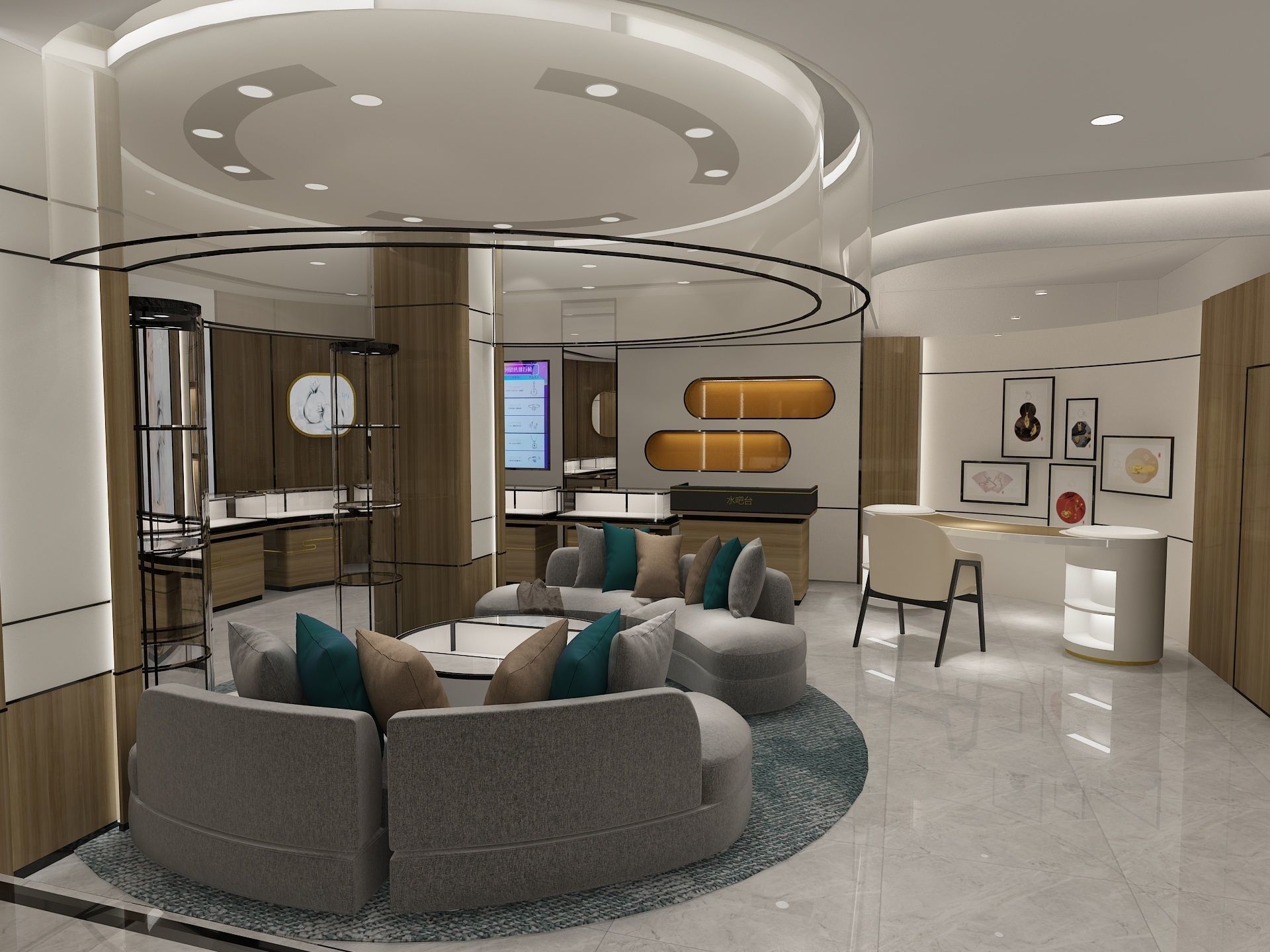 Jewelry Store 1 3D model_5