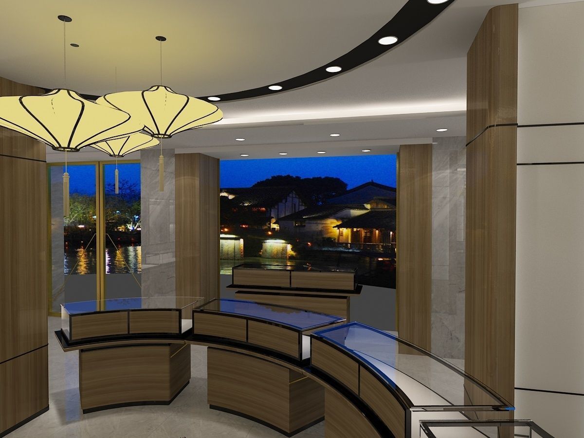Jewelry Store 1 3D model_11