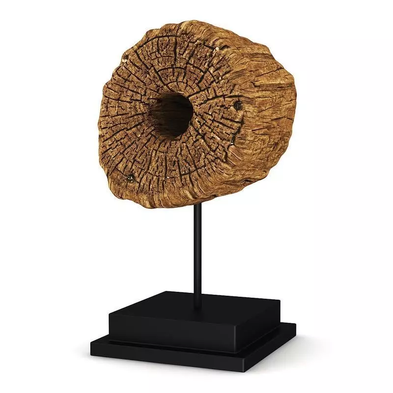 Wooden Log Figure 3D model