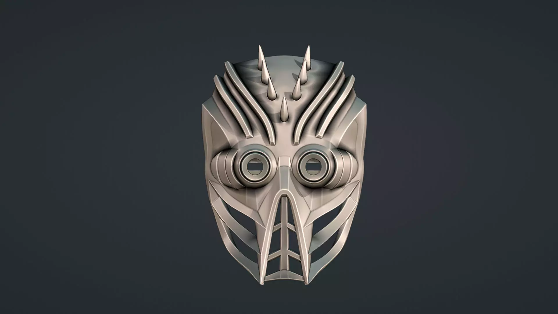 INSPIRED BY KABAL MASK FROM MORTAL KOMBAT 3D print model