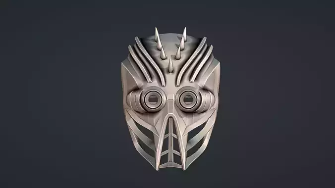 INSPIRED BY KABAL MASK FROM MORTAL KOMBAT 3D print model