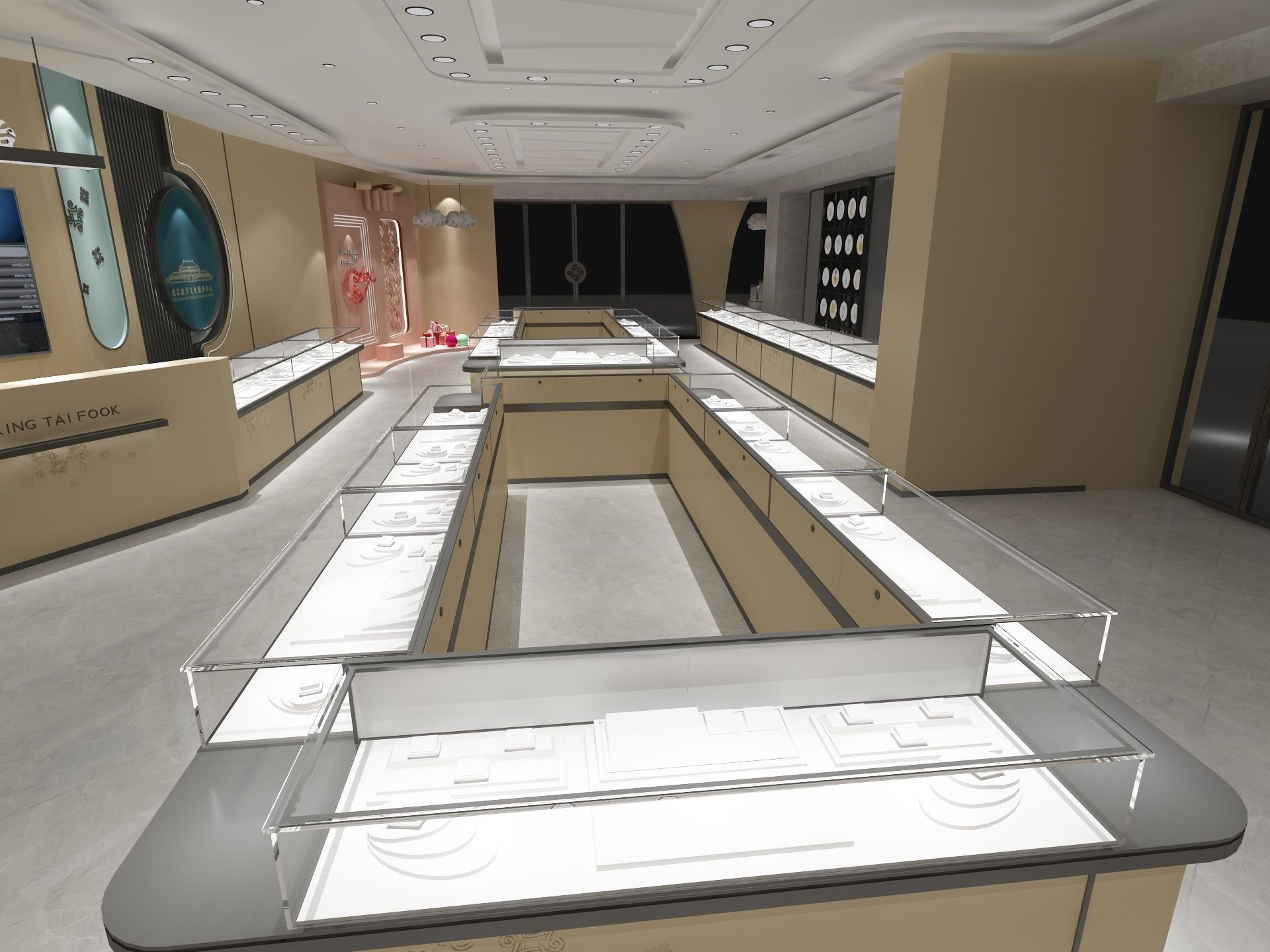 Jewelry Store 2 3D model_2