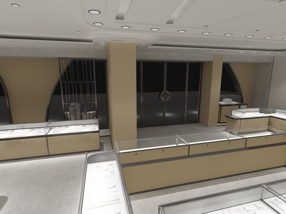 Jewelry Store 2 3D model_8