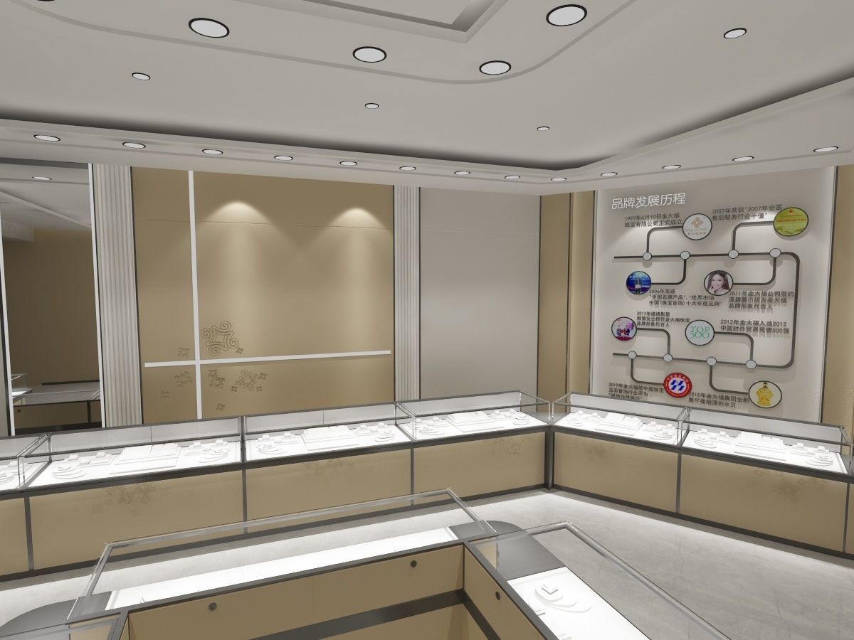 Jewelry Store 2 3D model_7