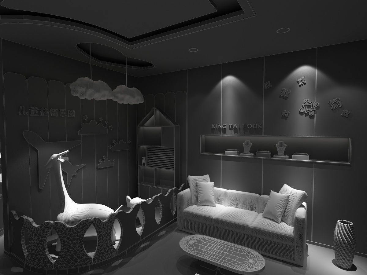 Jewelry Store 2 3D model_22