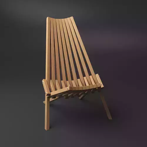 Kentucky chair for 3dMax and Sketchup
