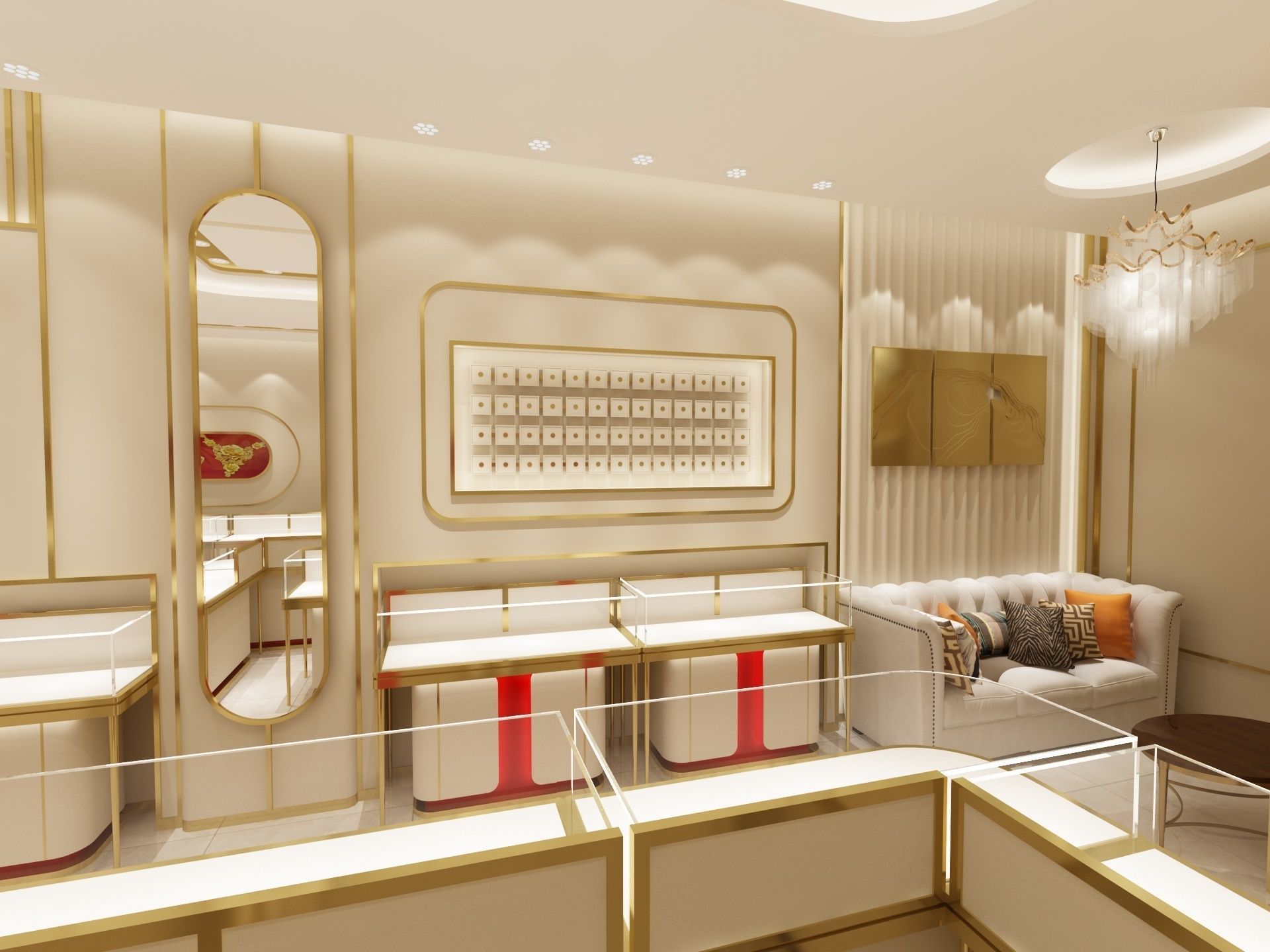 Jewelry Store 4 3D model_6