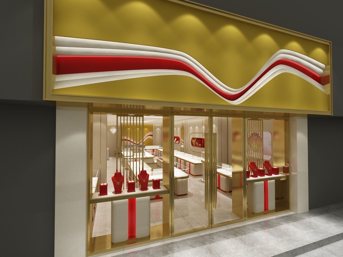 Jewelry Store 4 3D model_9