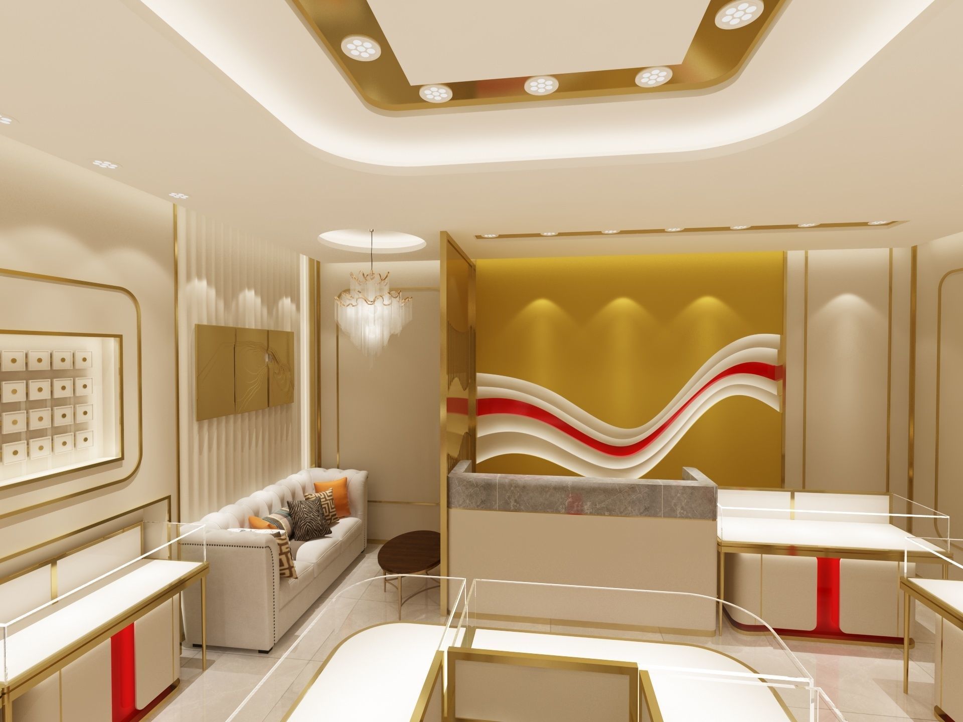 Jewelry Store 4 3D model_5