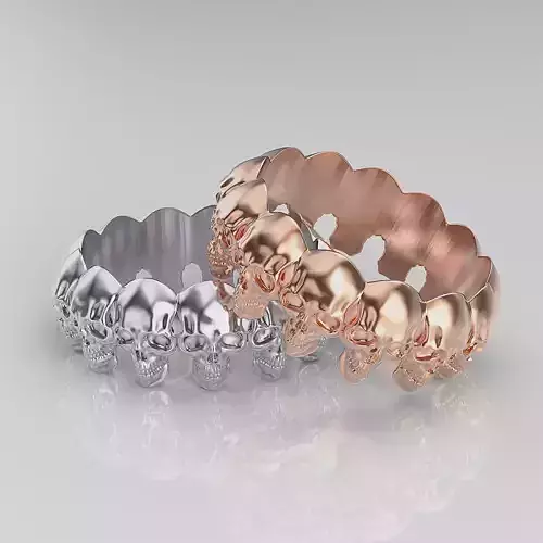 Skull Wedding Ring