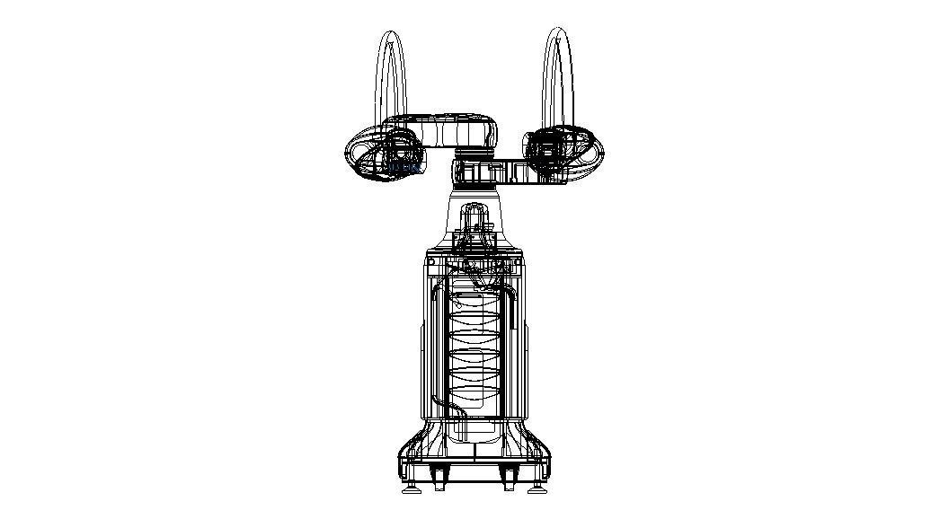 COLLABORATIVE ROBOT duAro2 Free 3D model_15