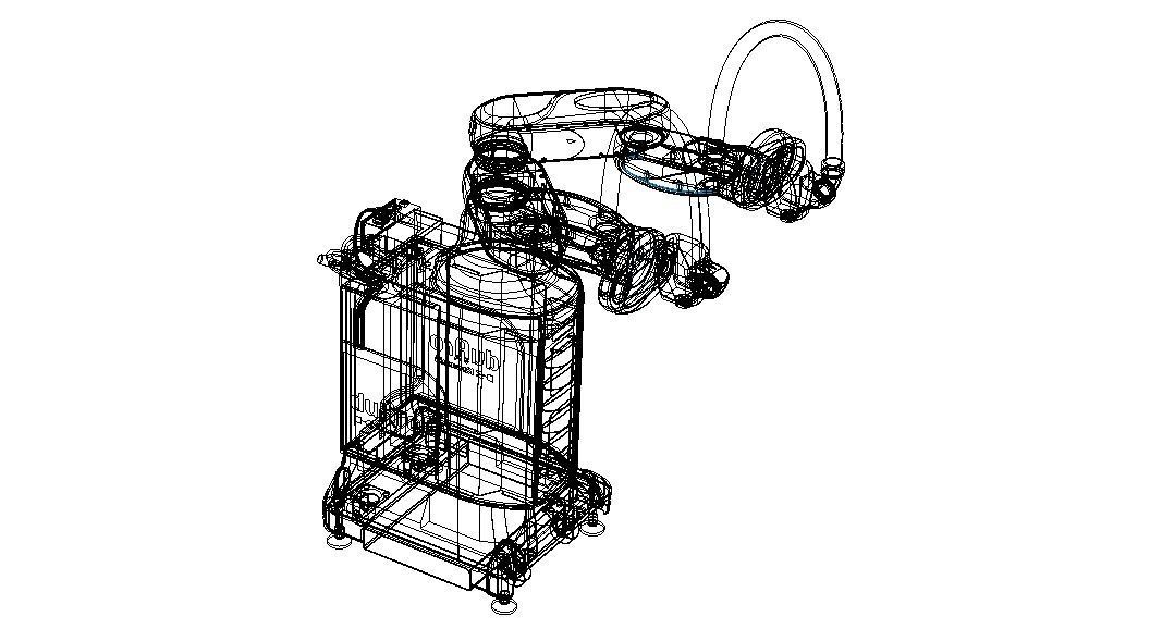 COLLABORATIVE ROBOT duAro2 Free 3D model_3