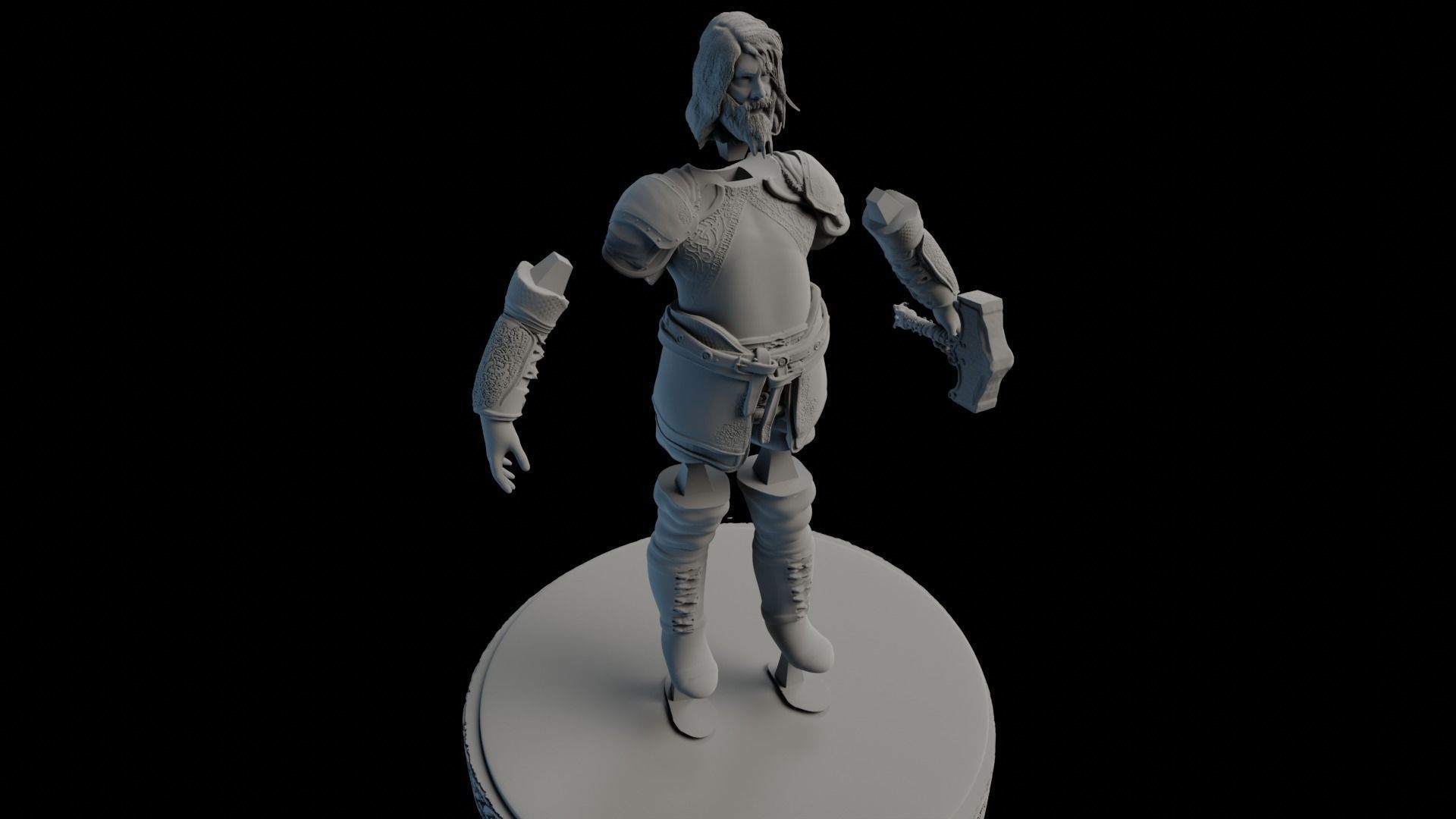 Thor 3D Print Model 3D print model_6