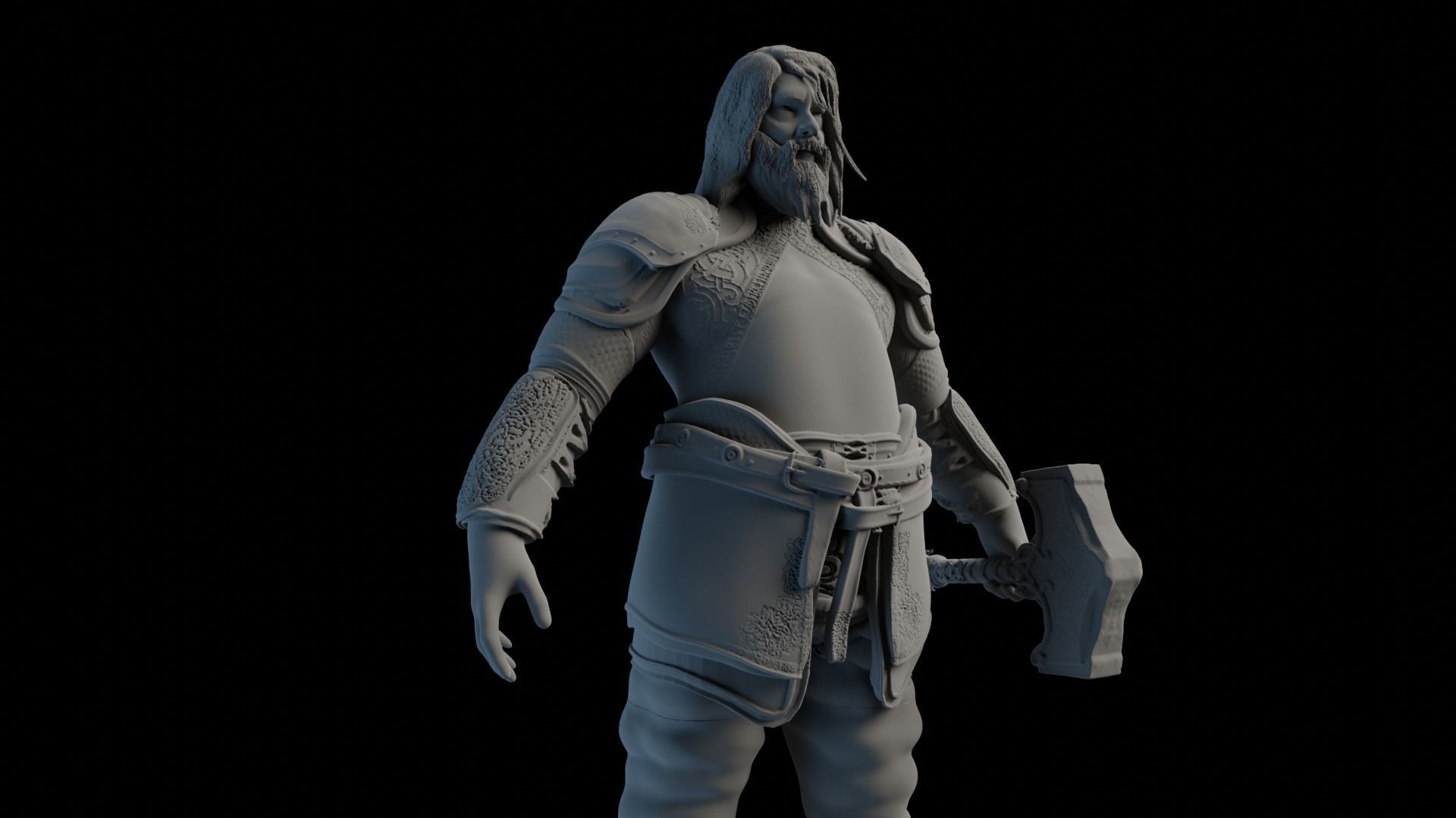 Thor 3D Print Model 3D print model_2