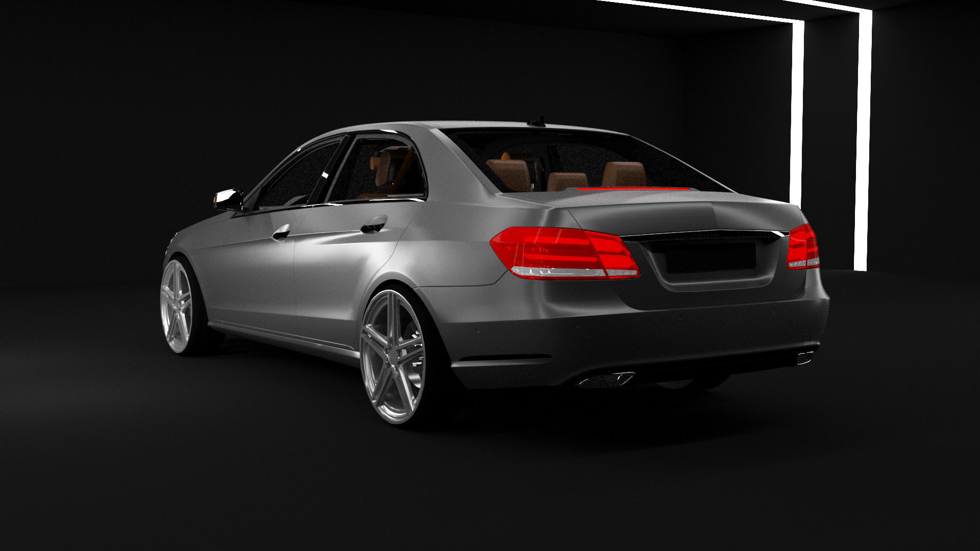 Mercedes Benz E Class  W212 3D model_10