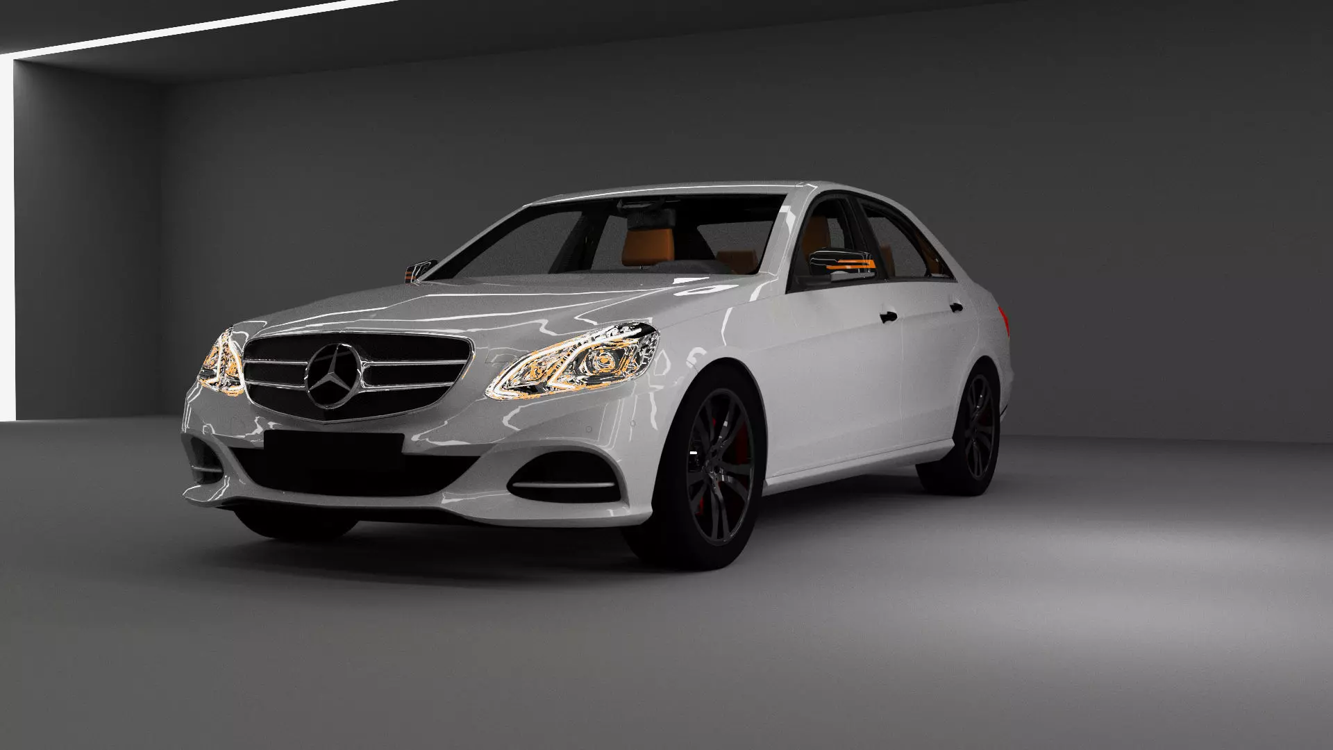 Mercedes Benz E Class  W212 3D model_0