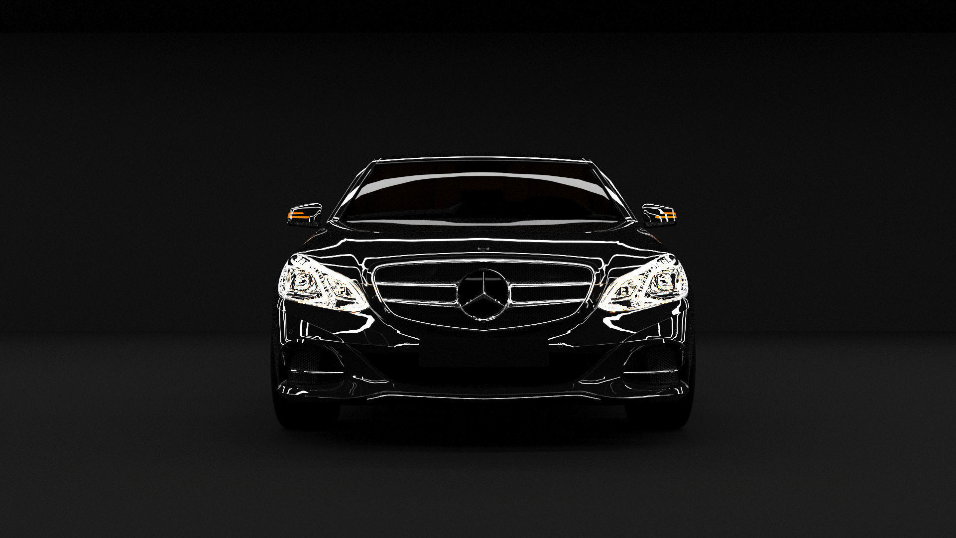 Mercedes Benz E Class  W212 3D model_12