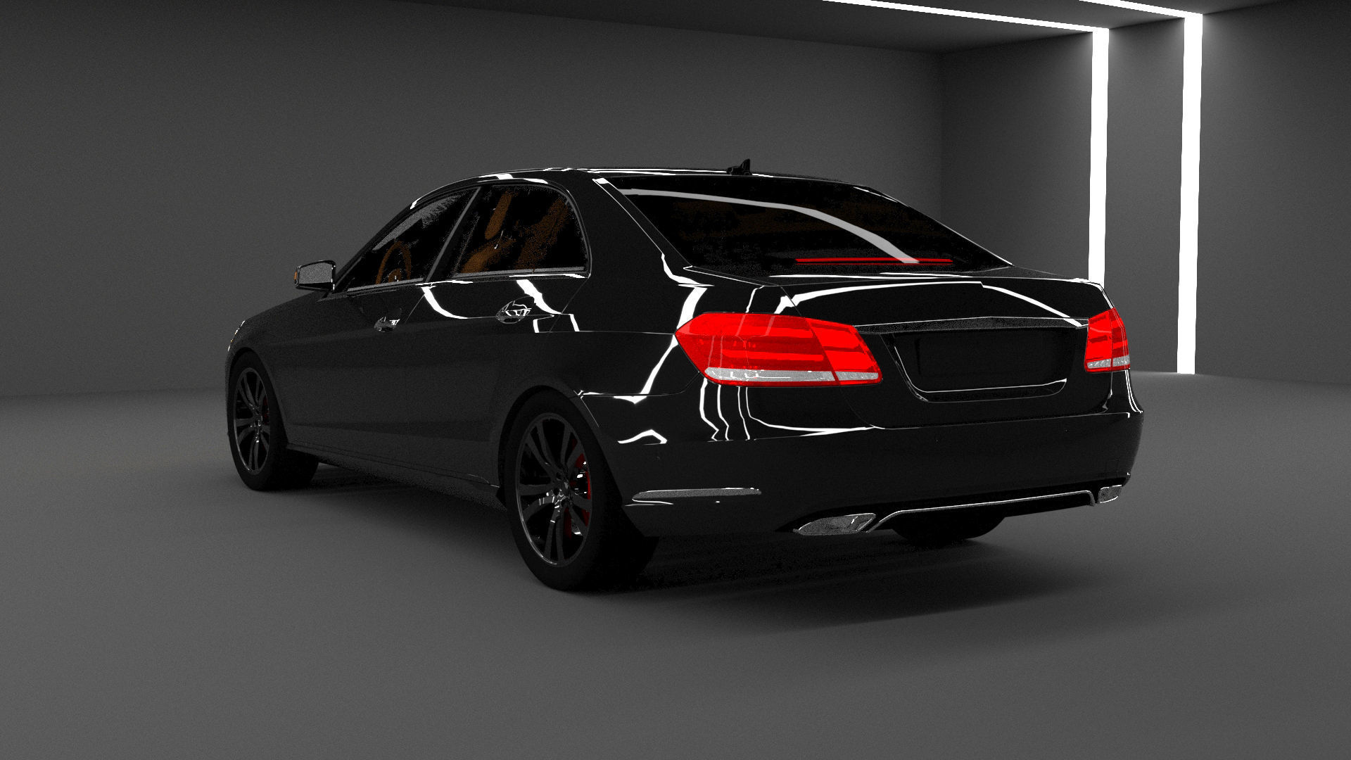 Mercedes Benz E Class  W212 3D model_13