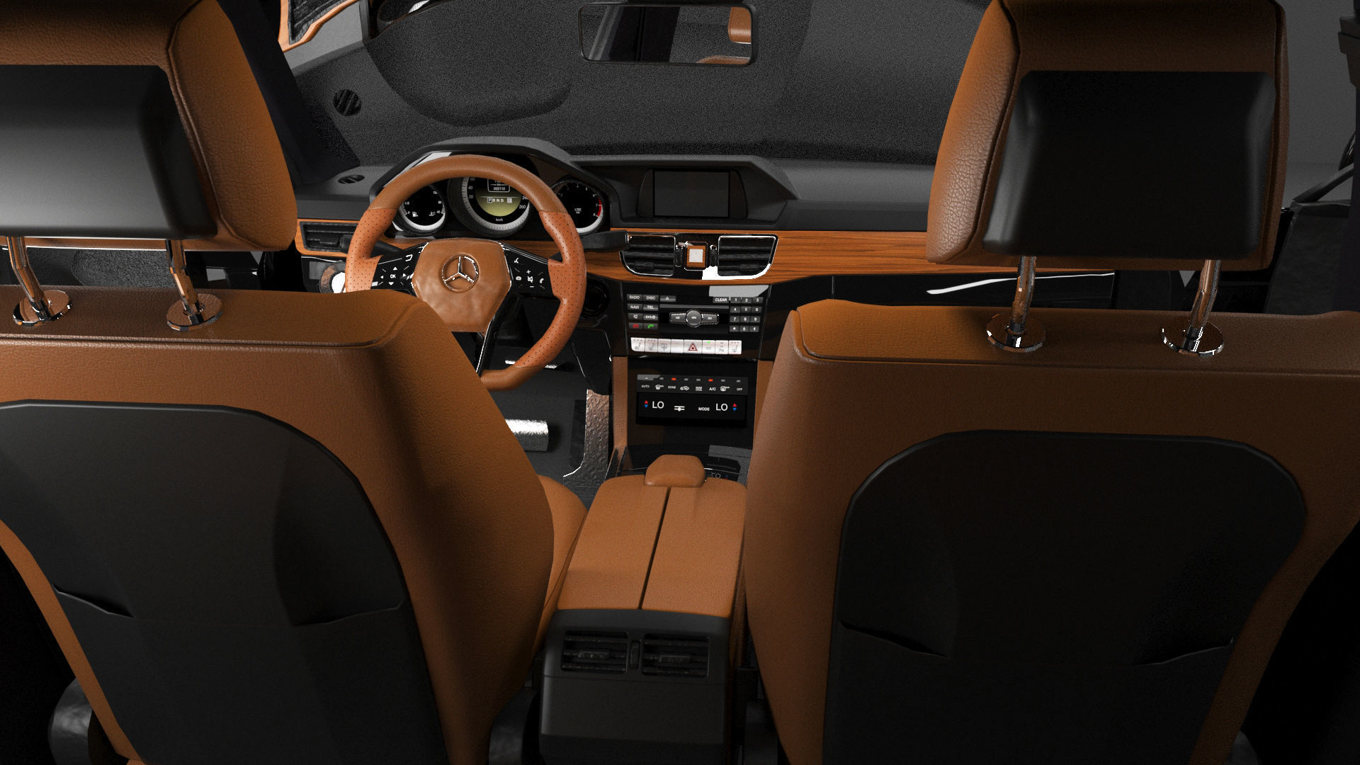 Mercedes Benz E Class  W212 3D model_5