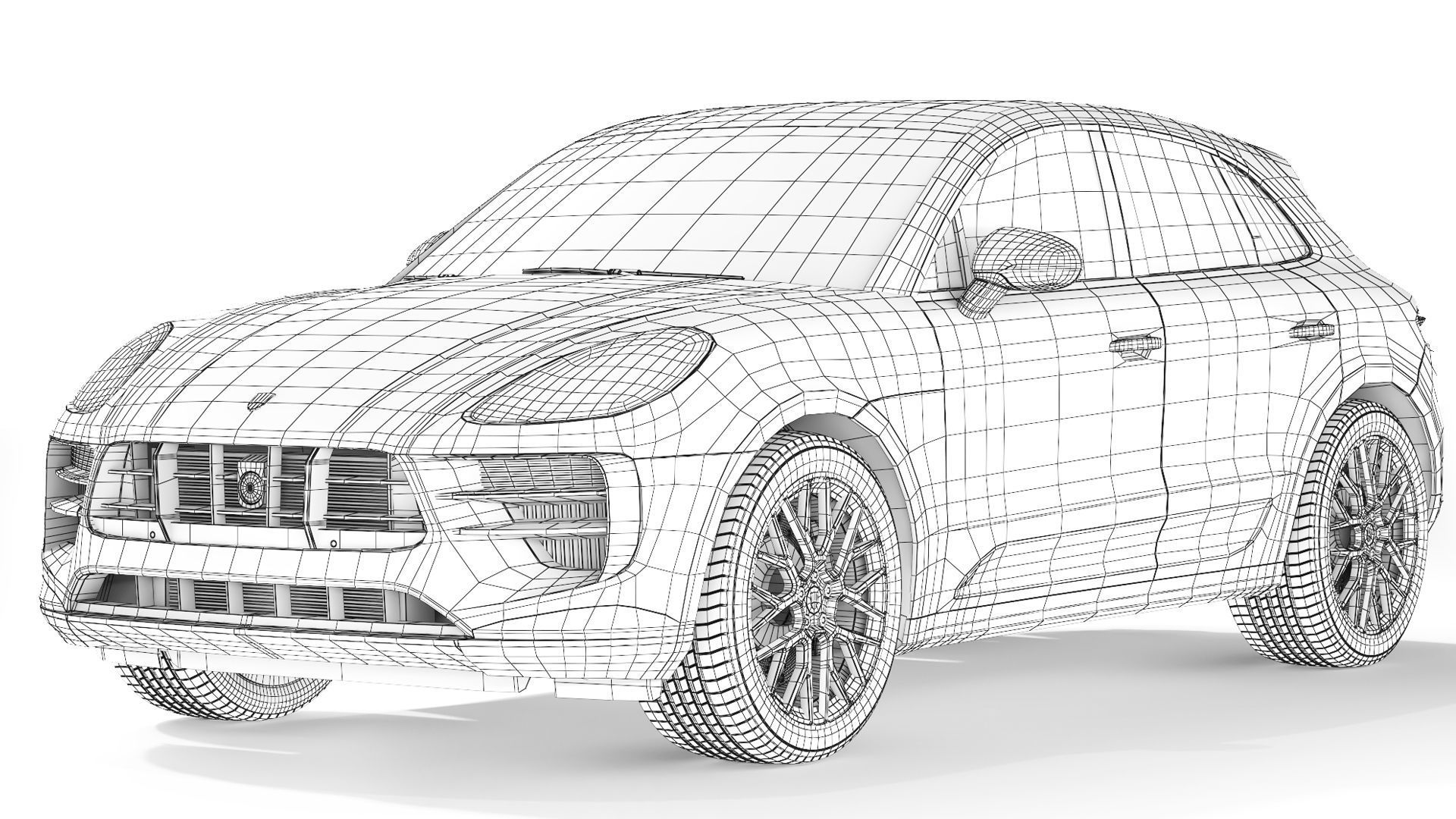 Porsche Macan GTS 2020 3D model_8