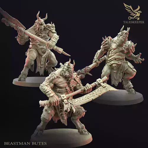 Beastman Brutes Bundle 3D print model