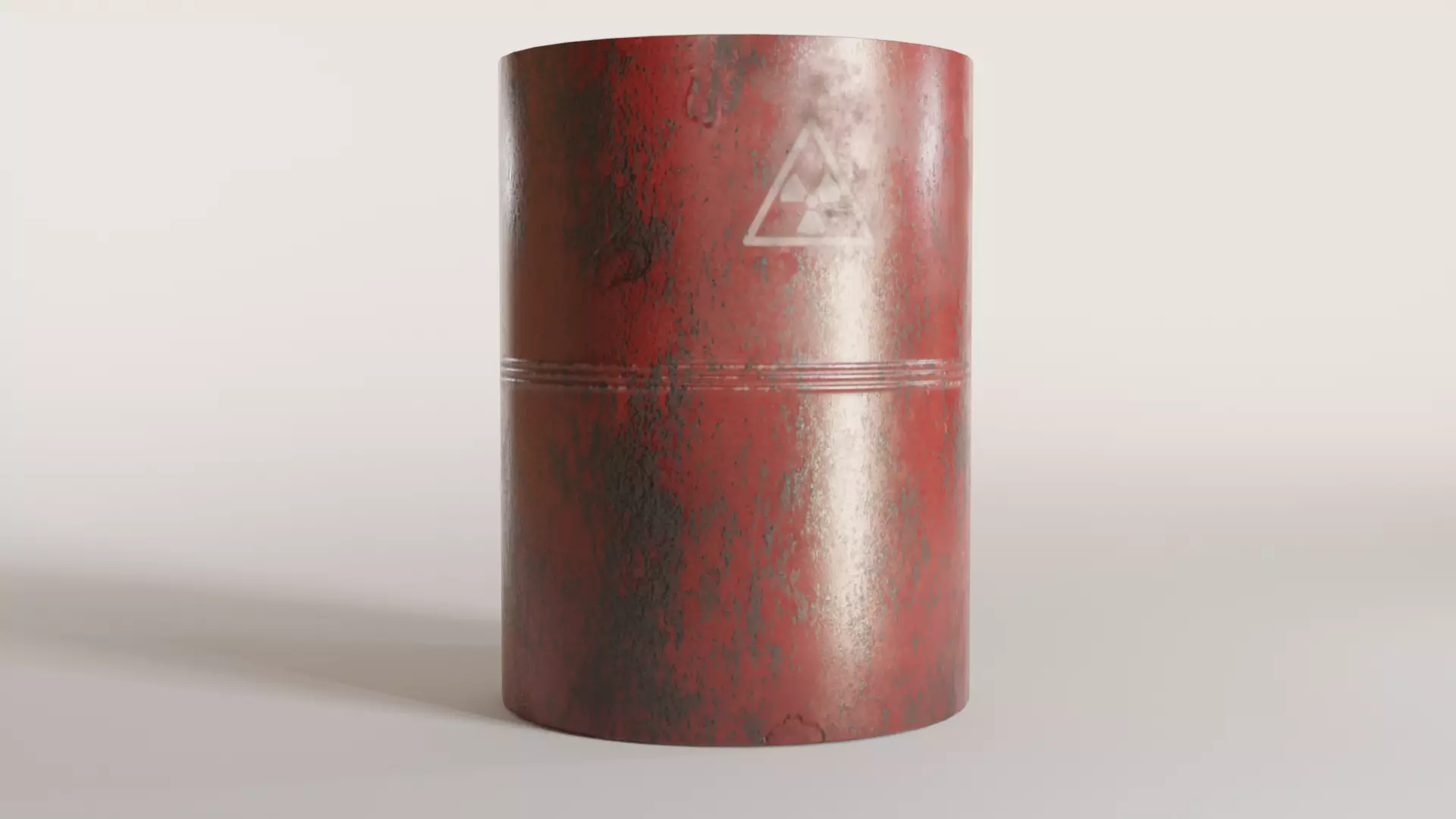 model of an old barrel Free low-poly 3D model