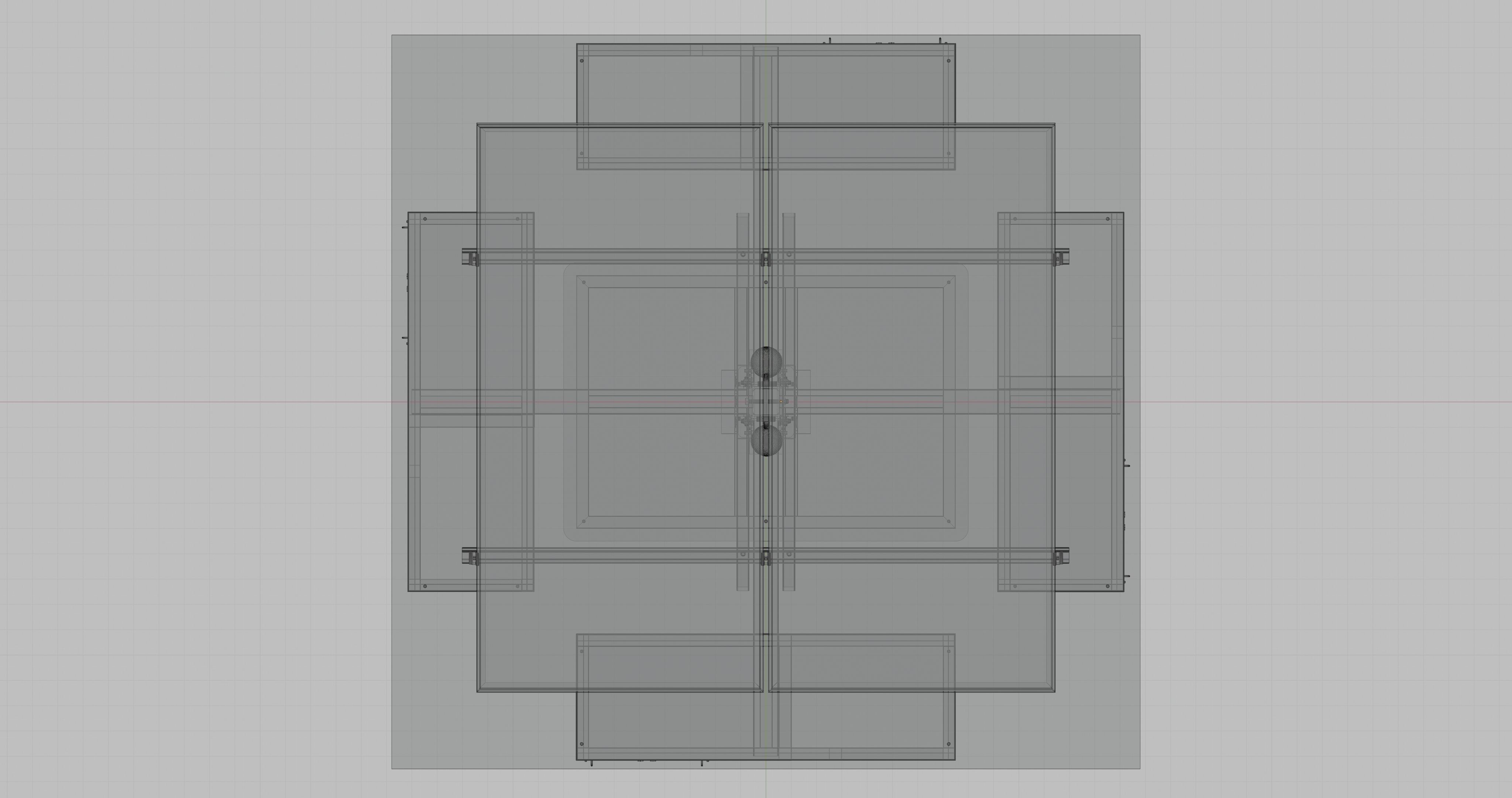 Solar Pergola Type-1 Black and White 3D model_31