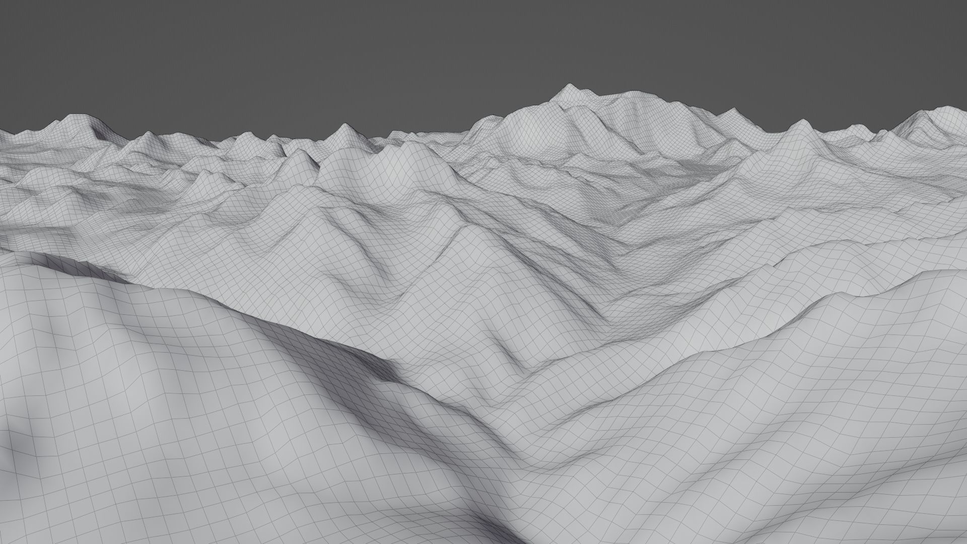 Everest-Mountains Low-poly 3D model_10