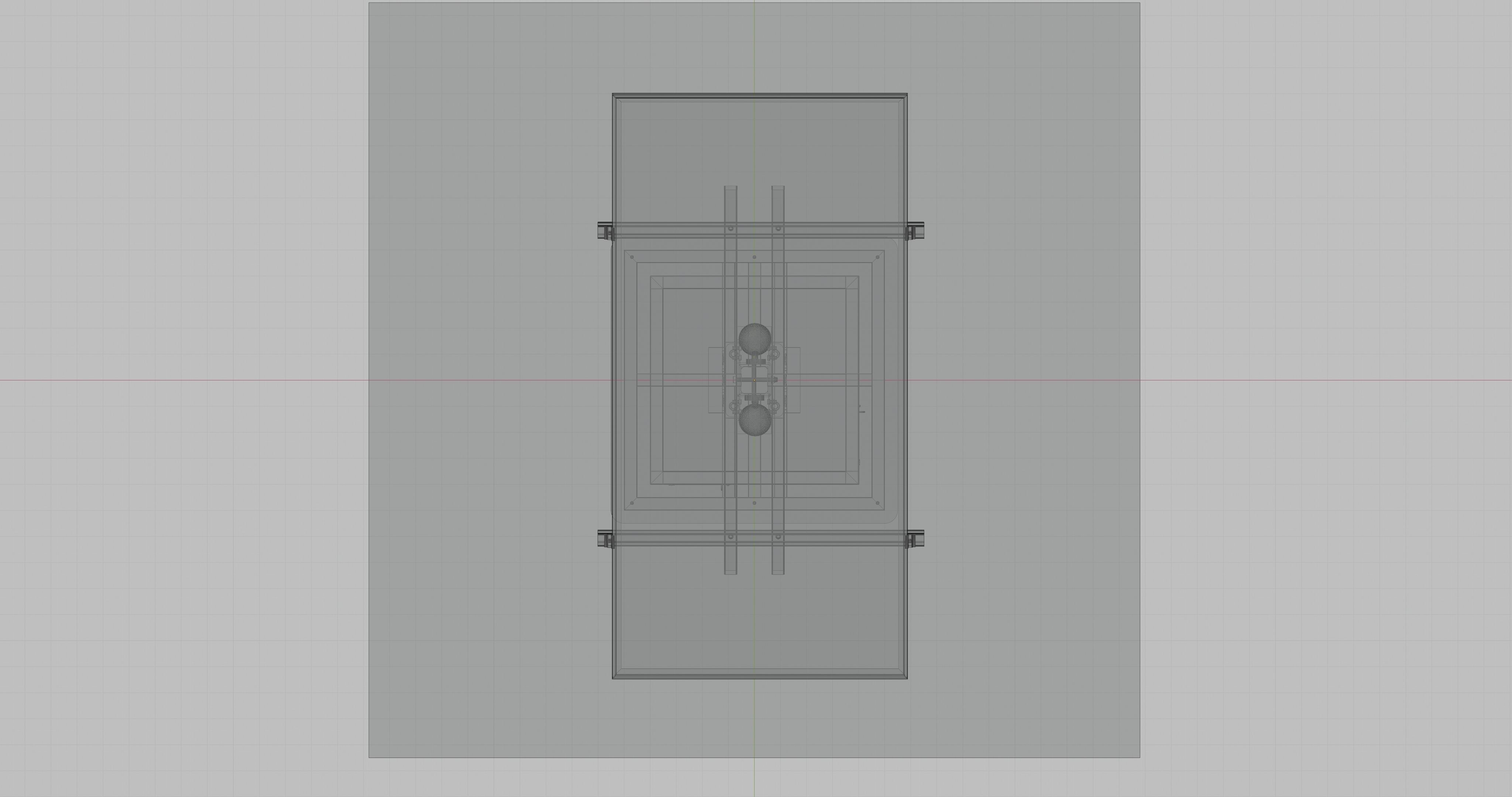Solar Pergola Type-3 Black and White 3D model_31