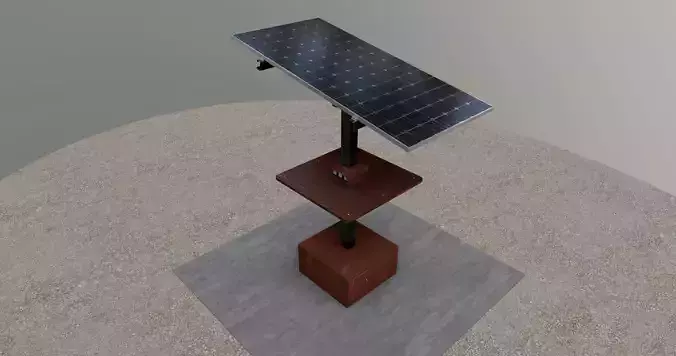 Solar Pergola Type-3 Black and White