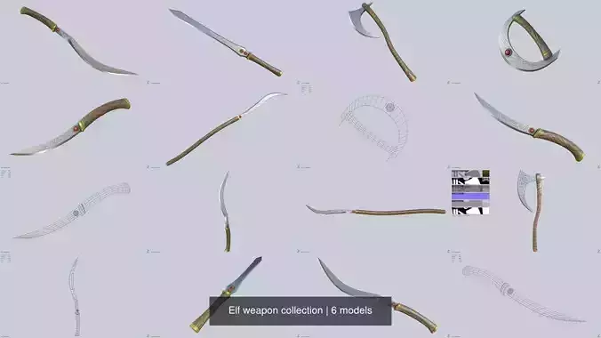 Elf weapon collection