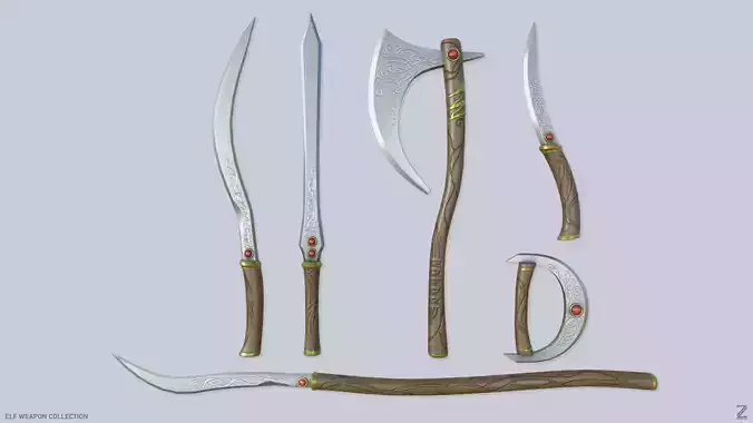 Elf weapon collection