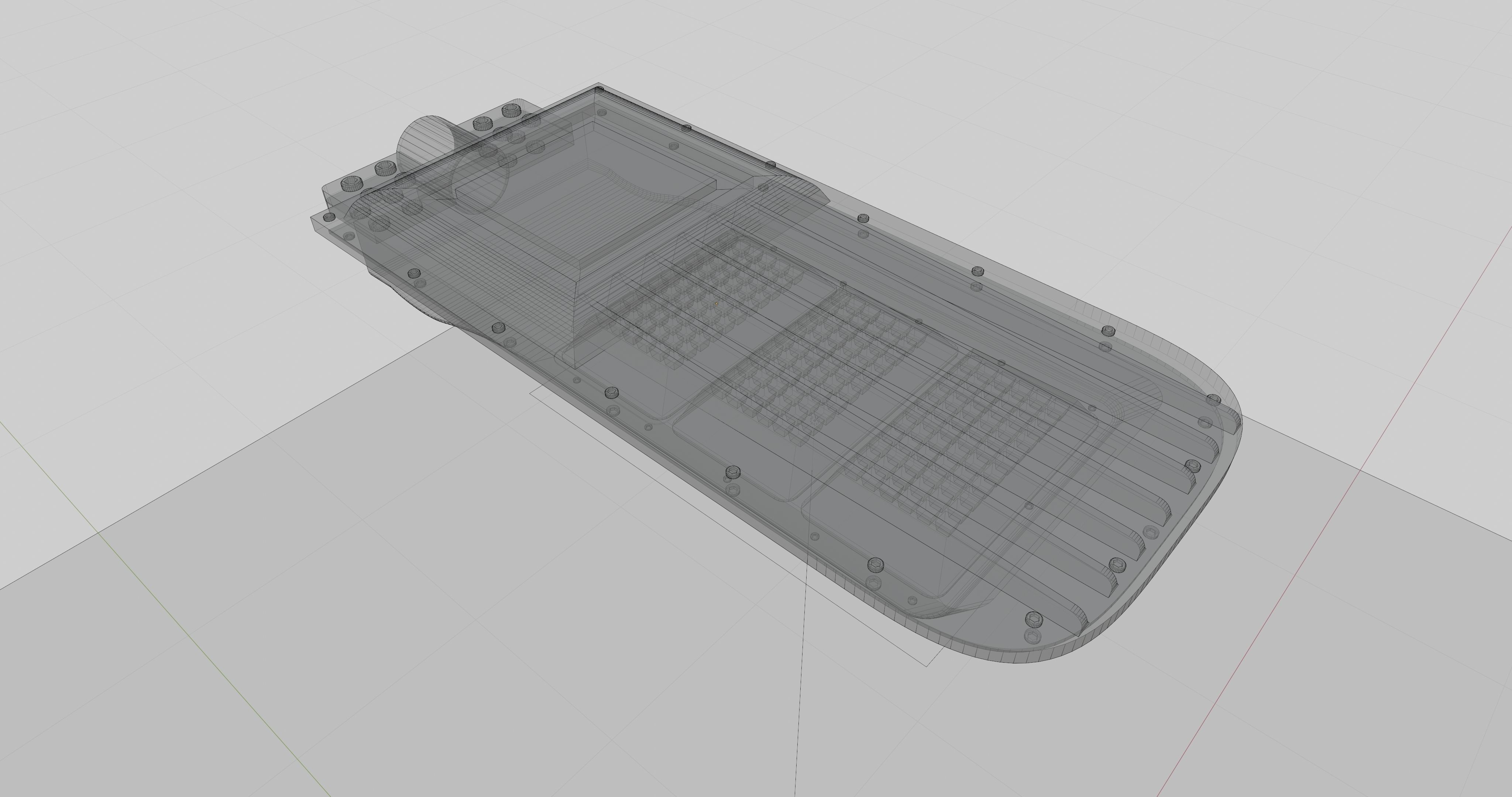 Pole Lamp 100W 3D model_11