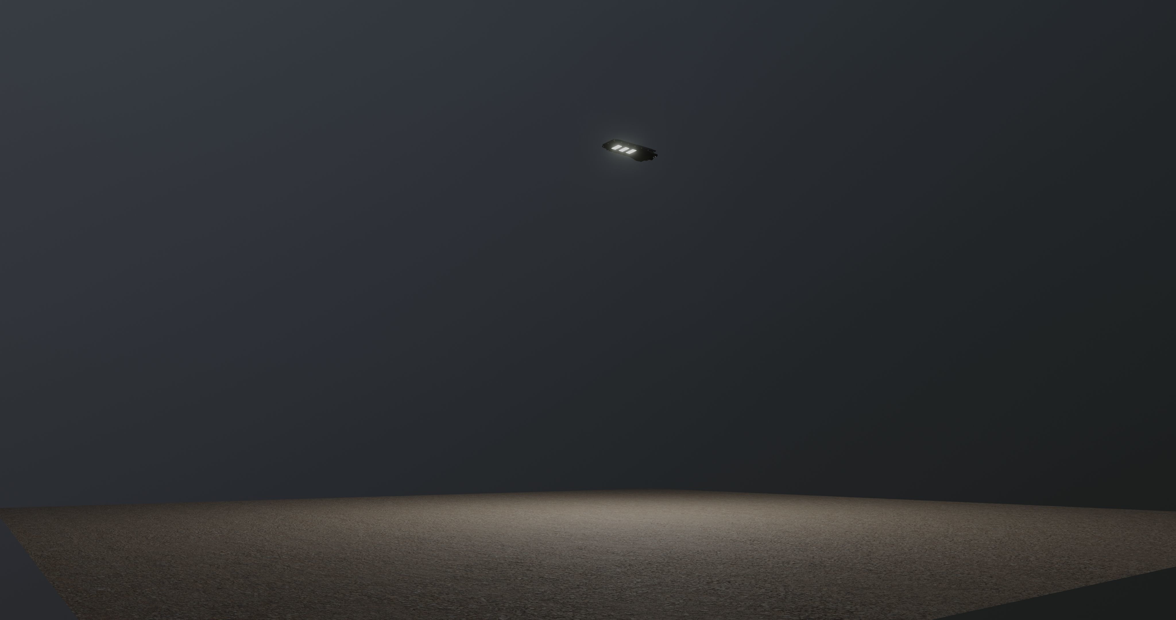 Pole Lamp 100W 3D model_10