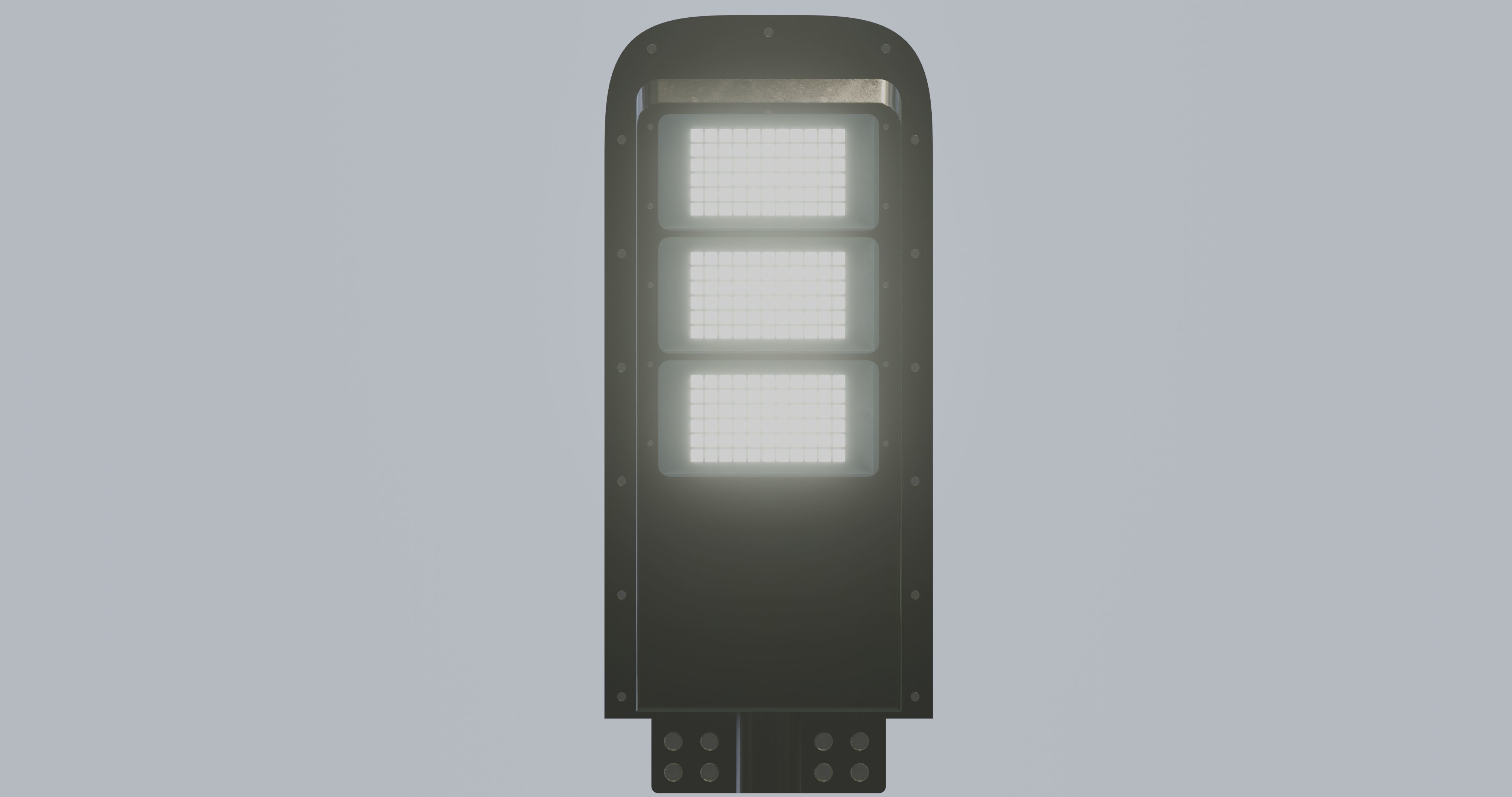 Pole Lamp 100W 3D model_6