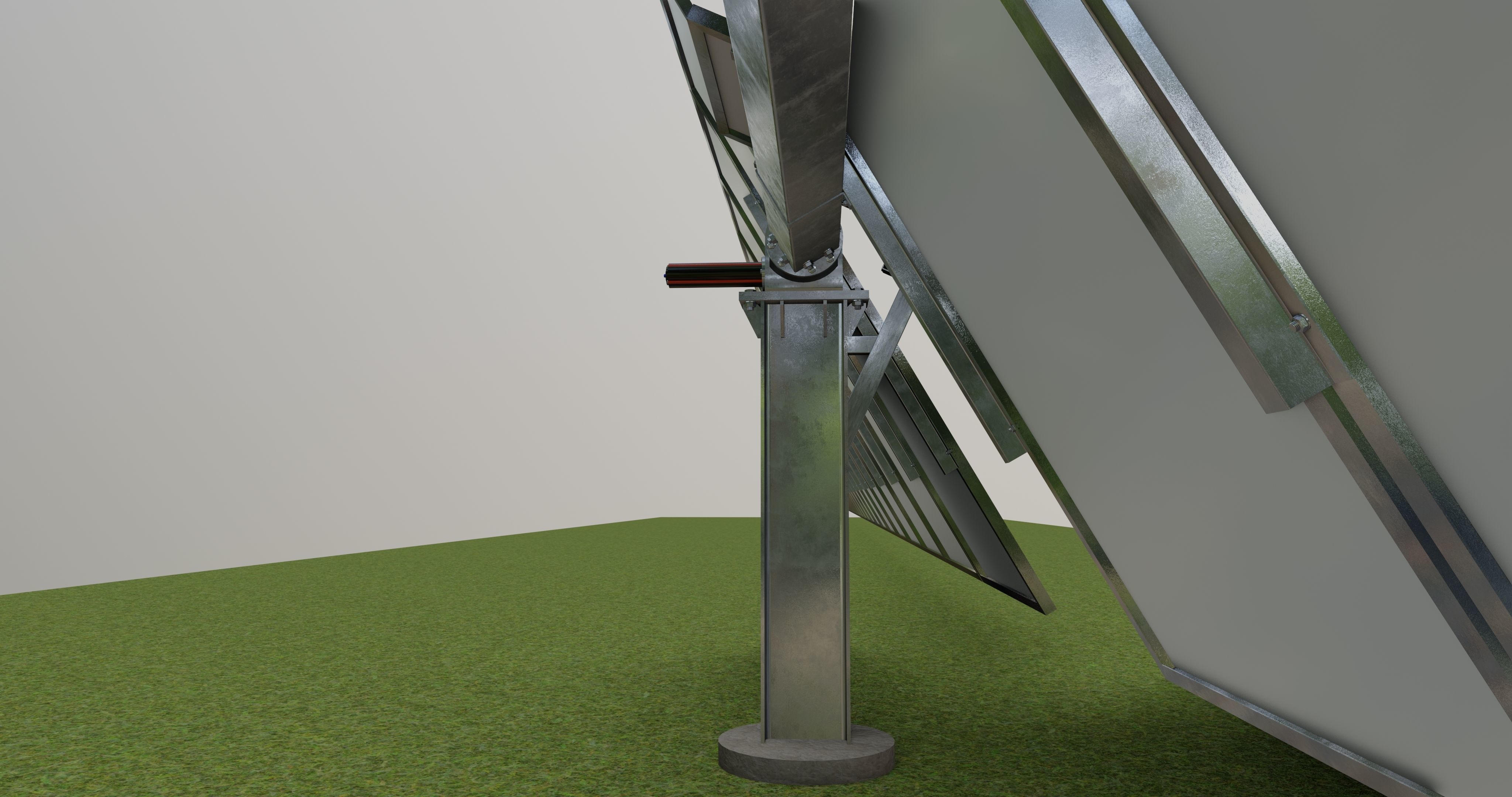 Solar Tracking Systems 3D model_27