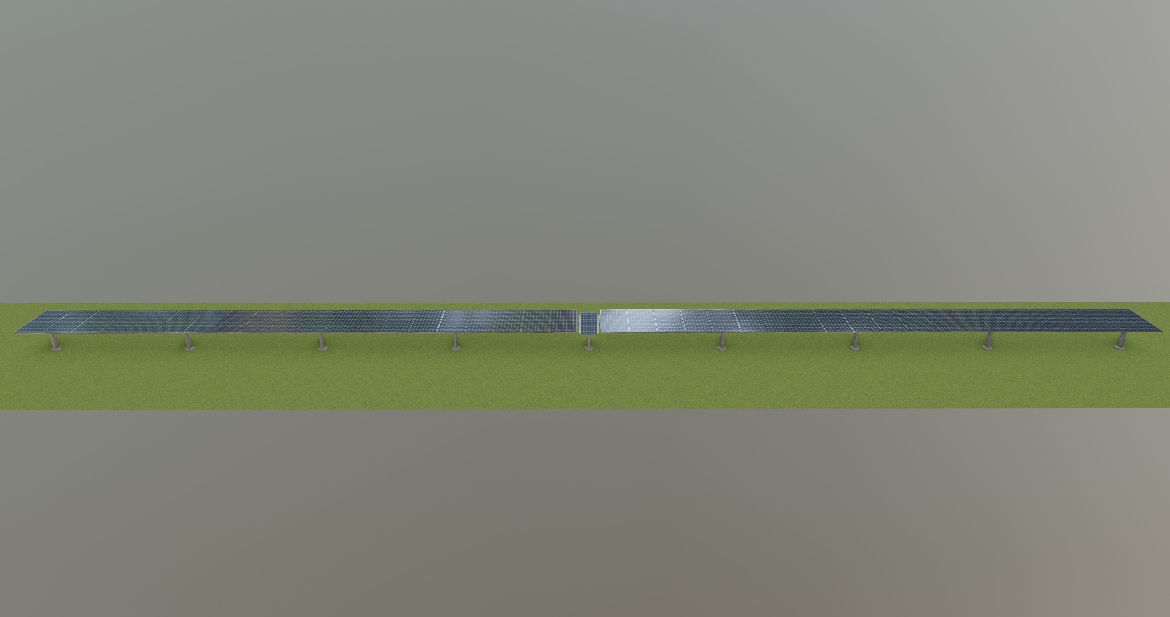 Solar Tracking Systems 3D model_13