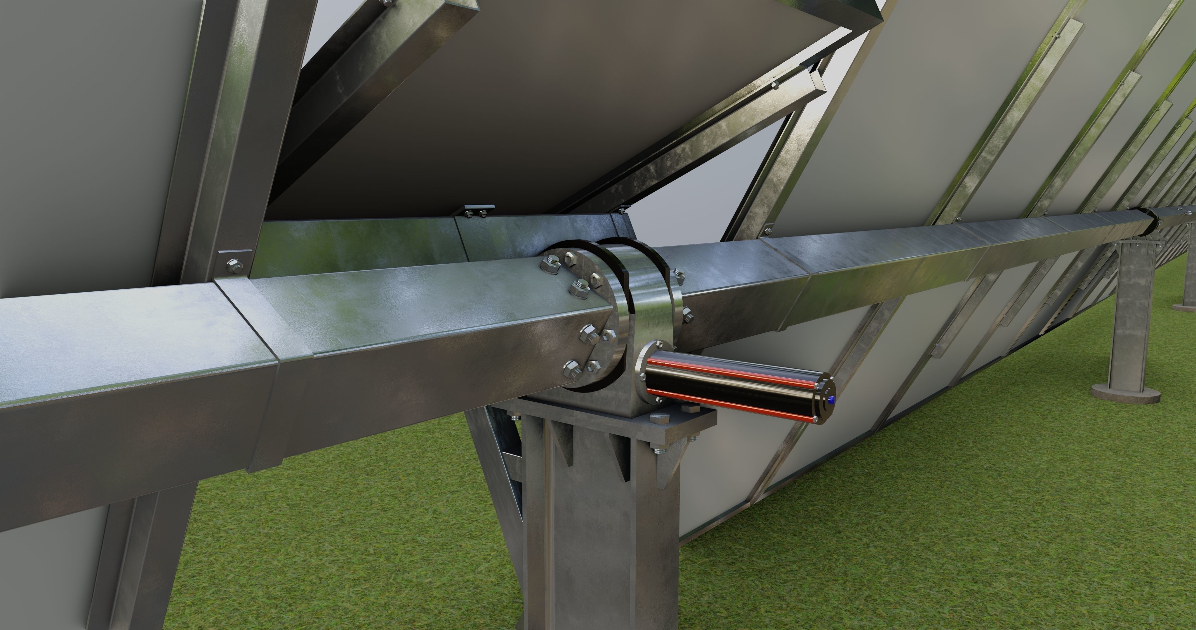 Solar Tracking Systems 3D model_22